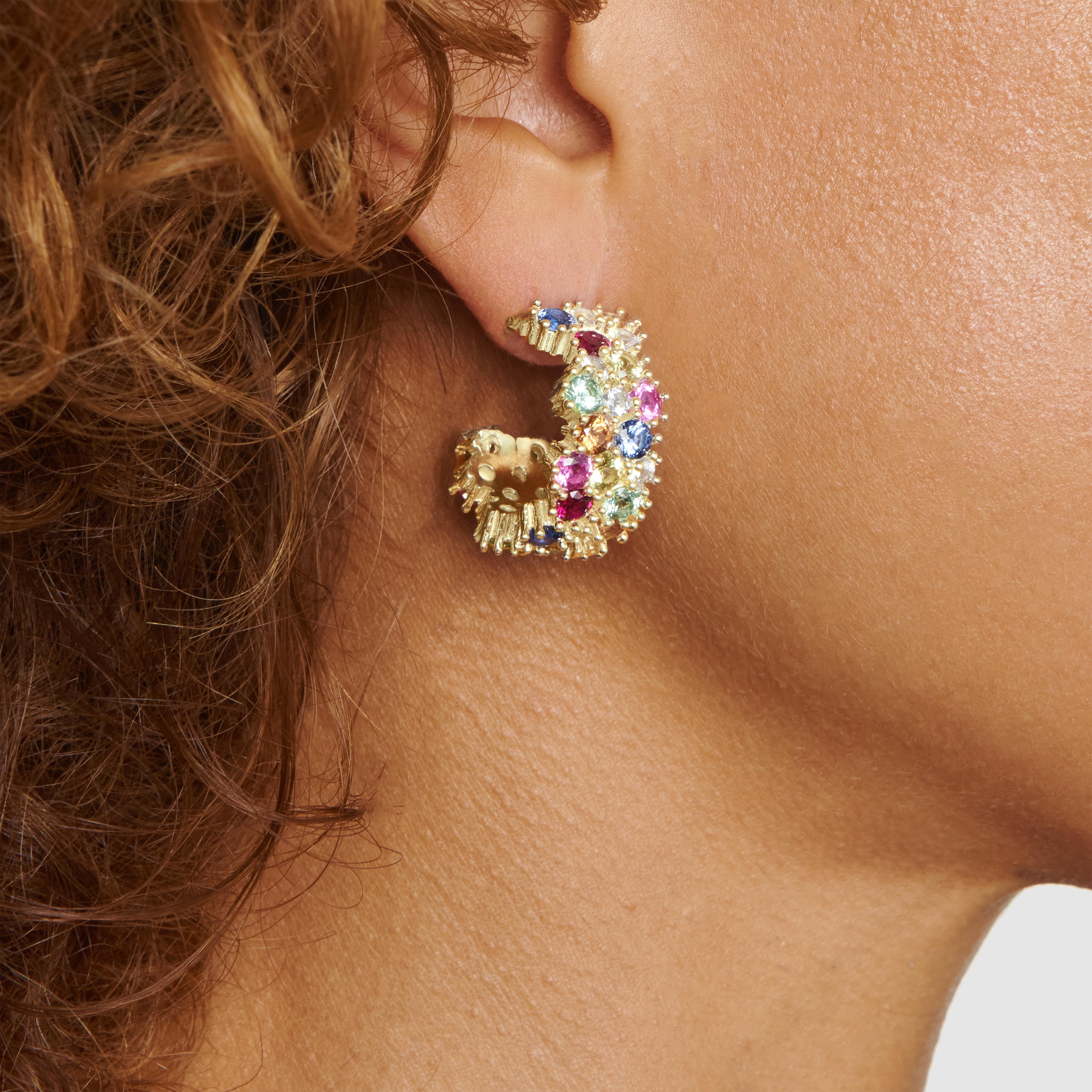 Wildflower Hoops