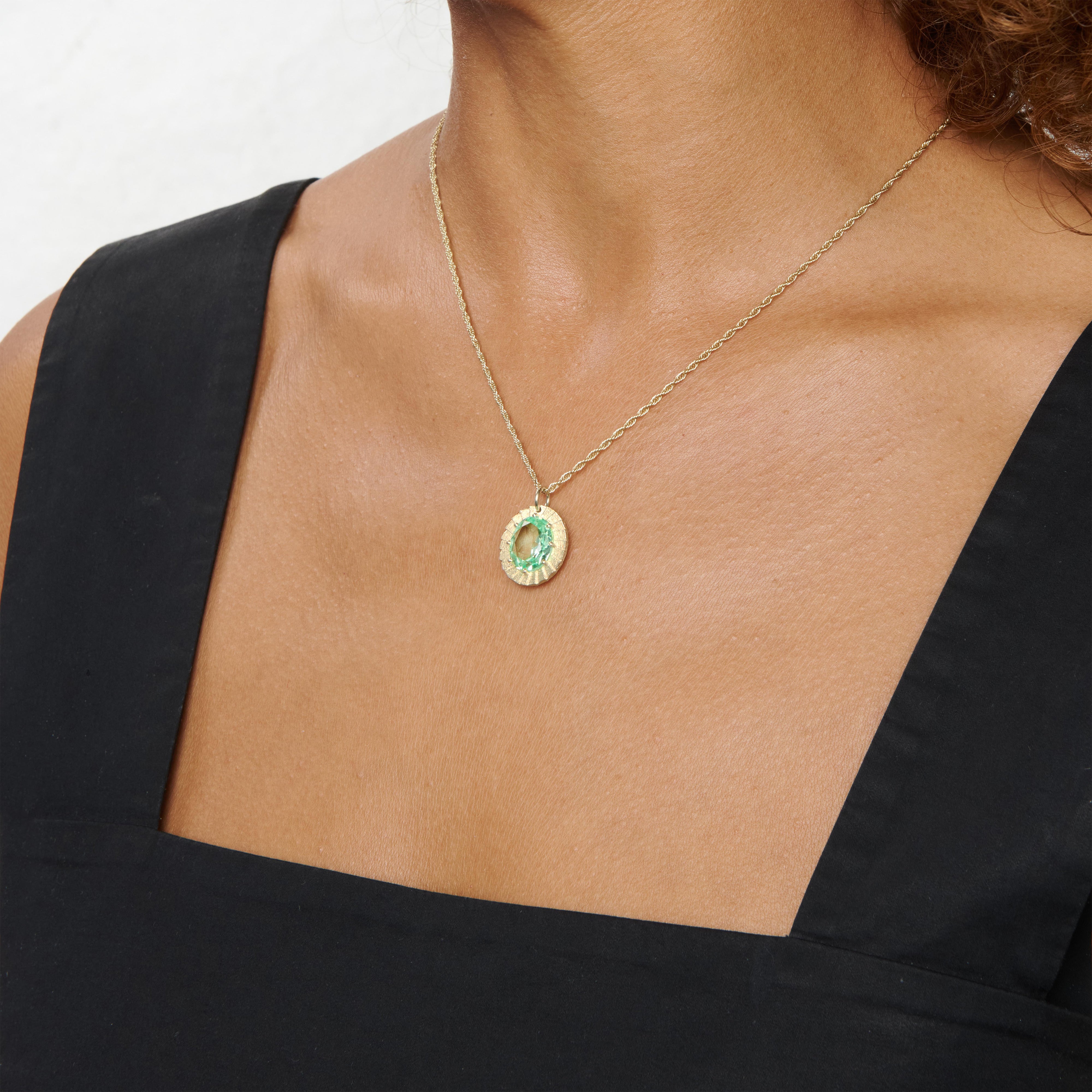 The Pleated Pendant