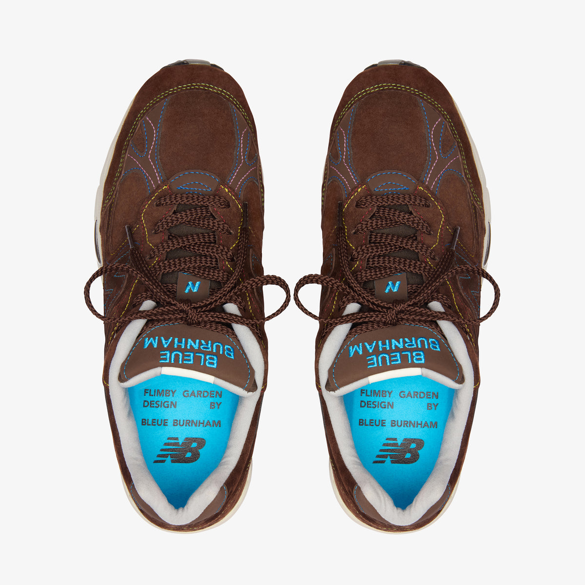 BLEUE BURNHAM x NEW BALANCE Made In UK 991v1