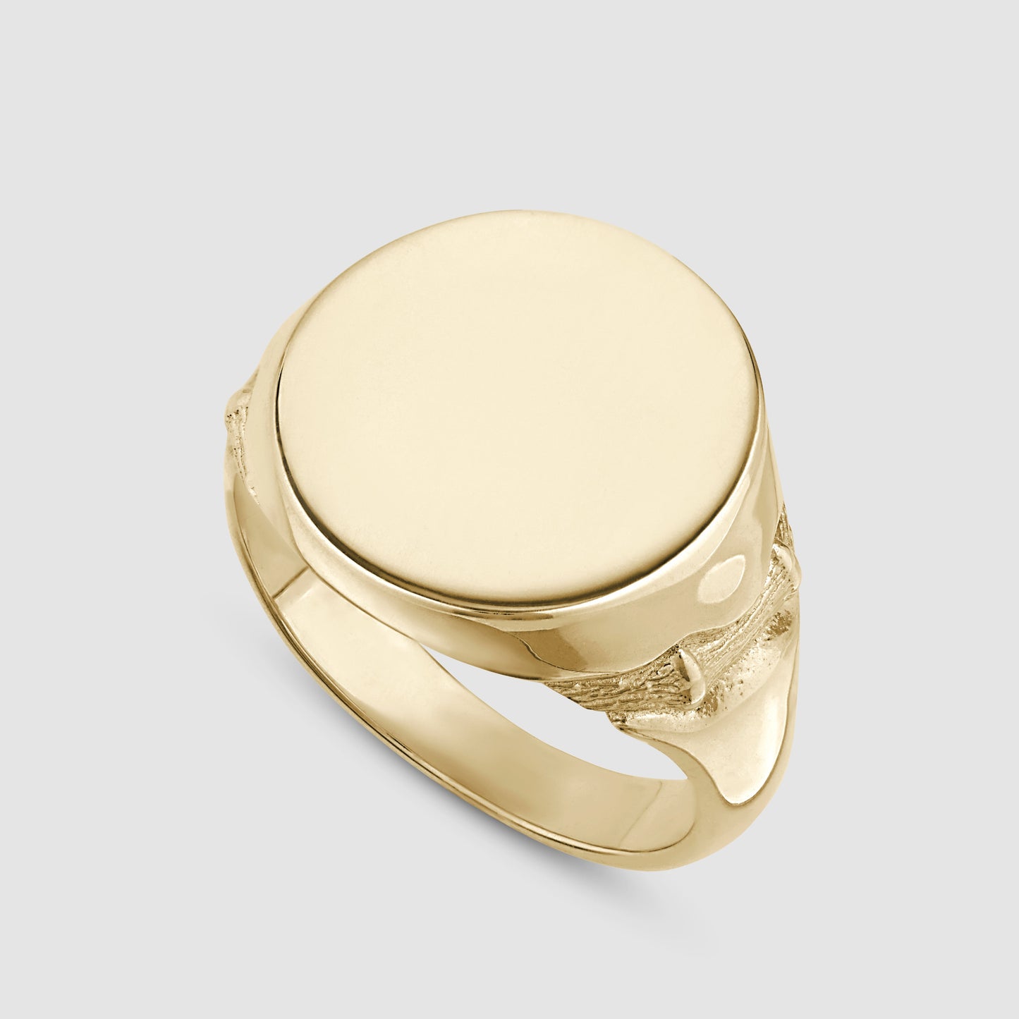 Bamboo Signet - Gold