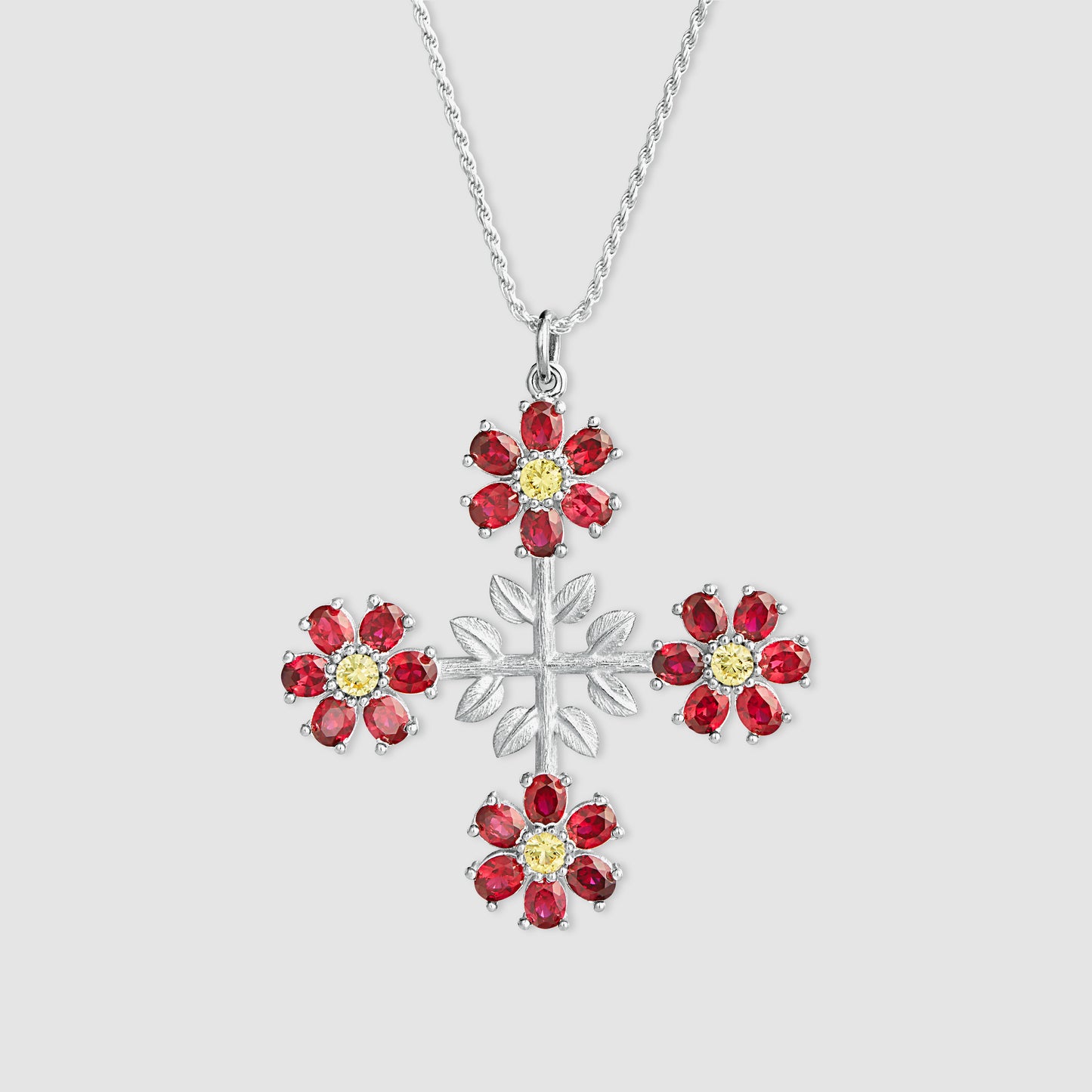 Blossom Pendant - Silver