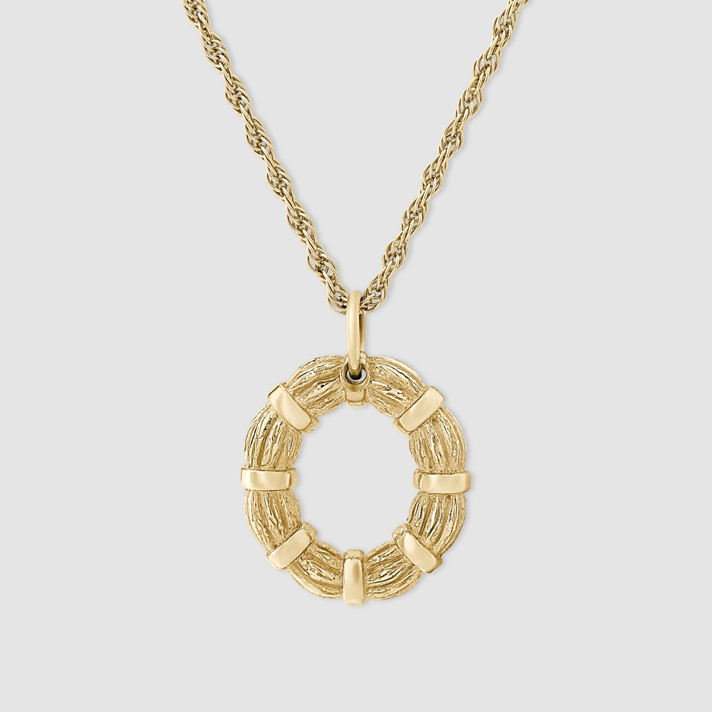Bound Willow Pendant - Gold