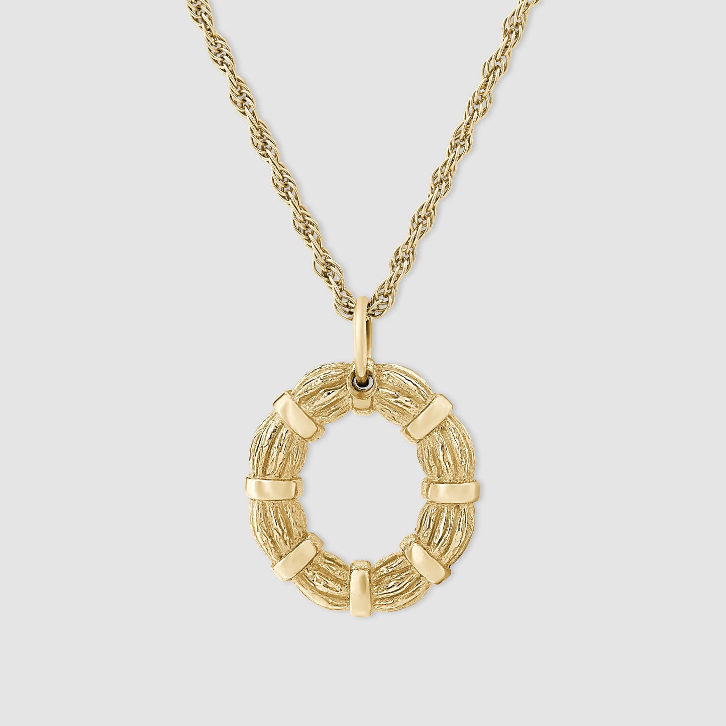 Bound Willow Pendant - Gold