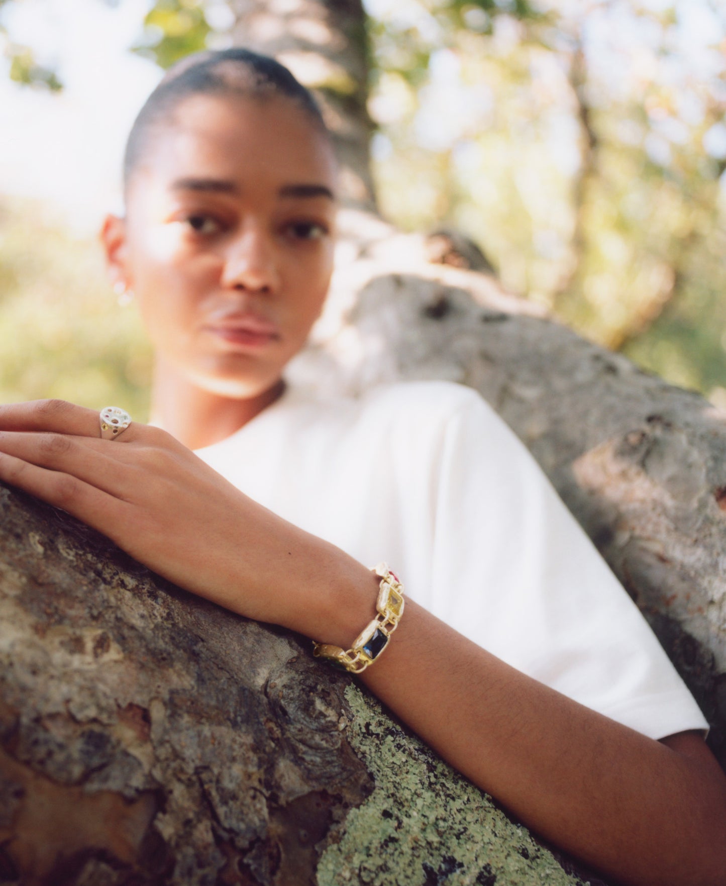 The Rose Bracelet - Gold - Multi