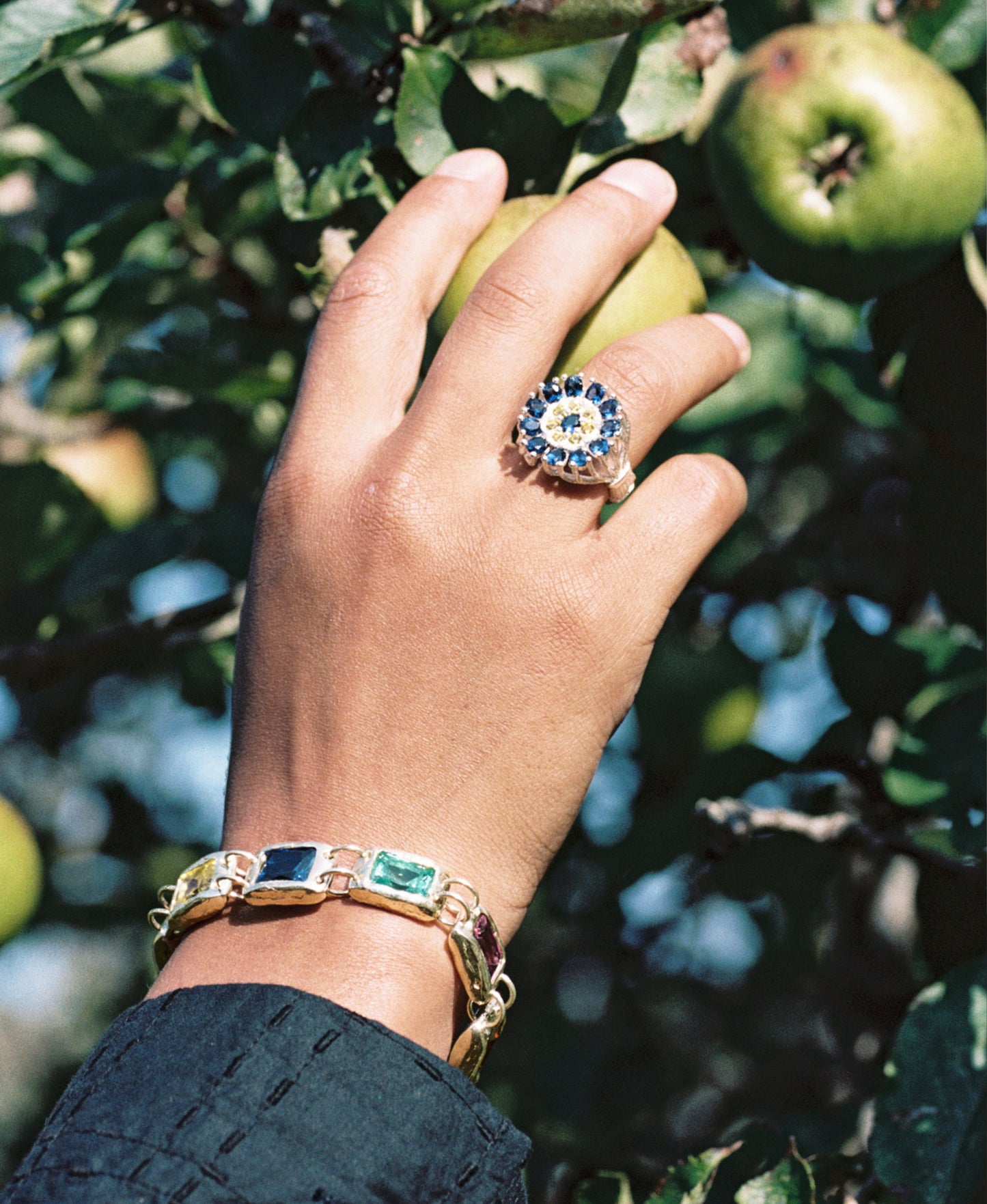 The Rose Bracelet - Multi - Gold