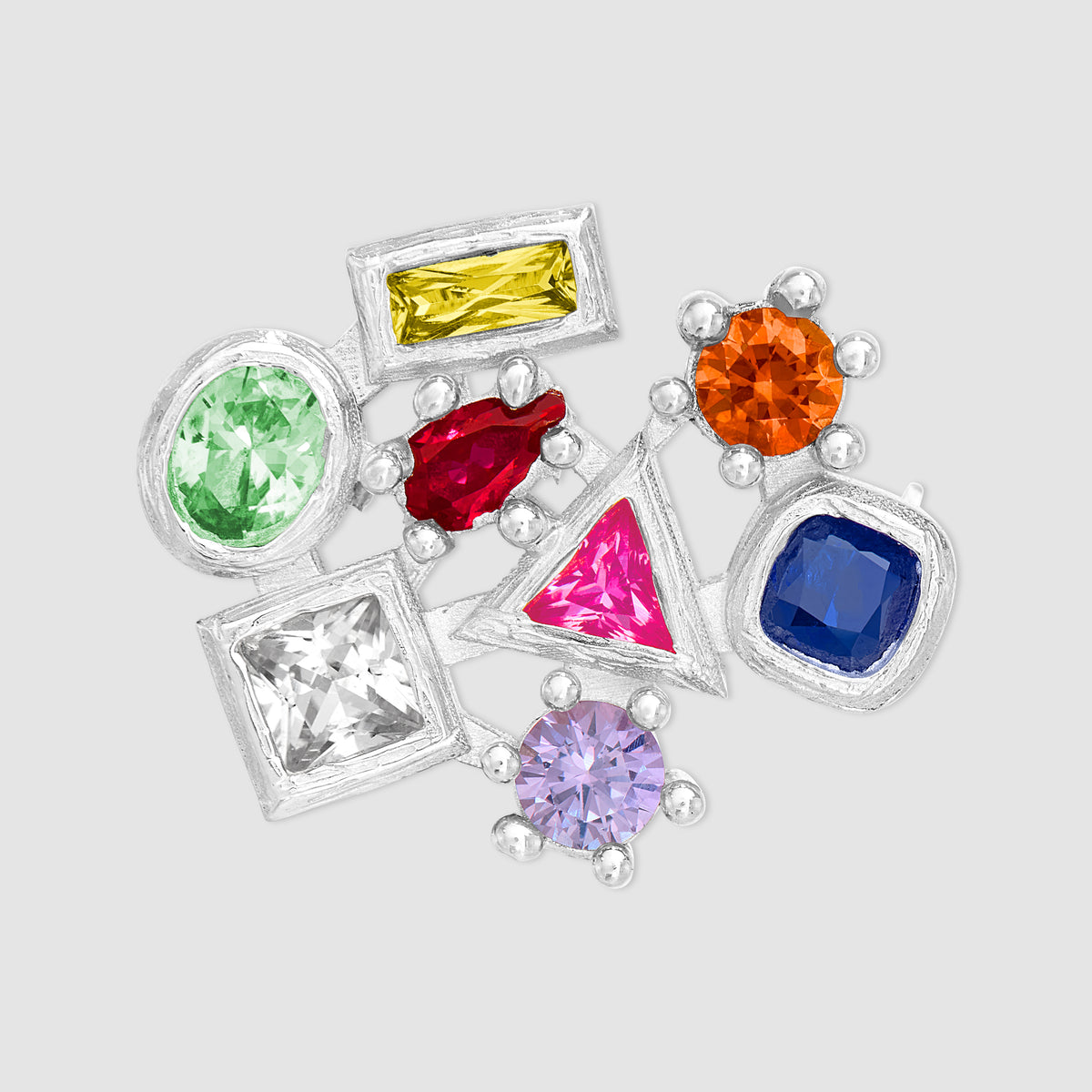 Cluster Brooch