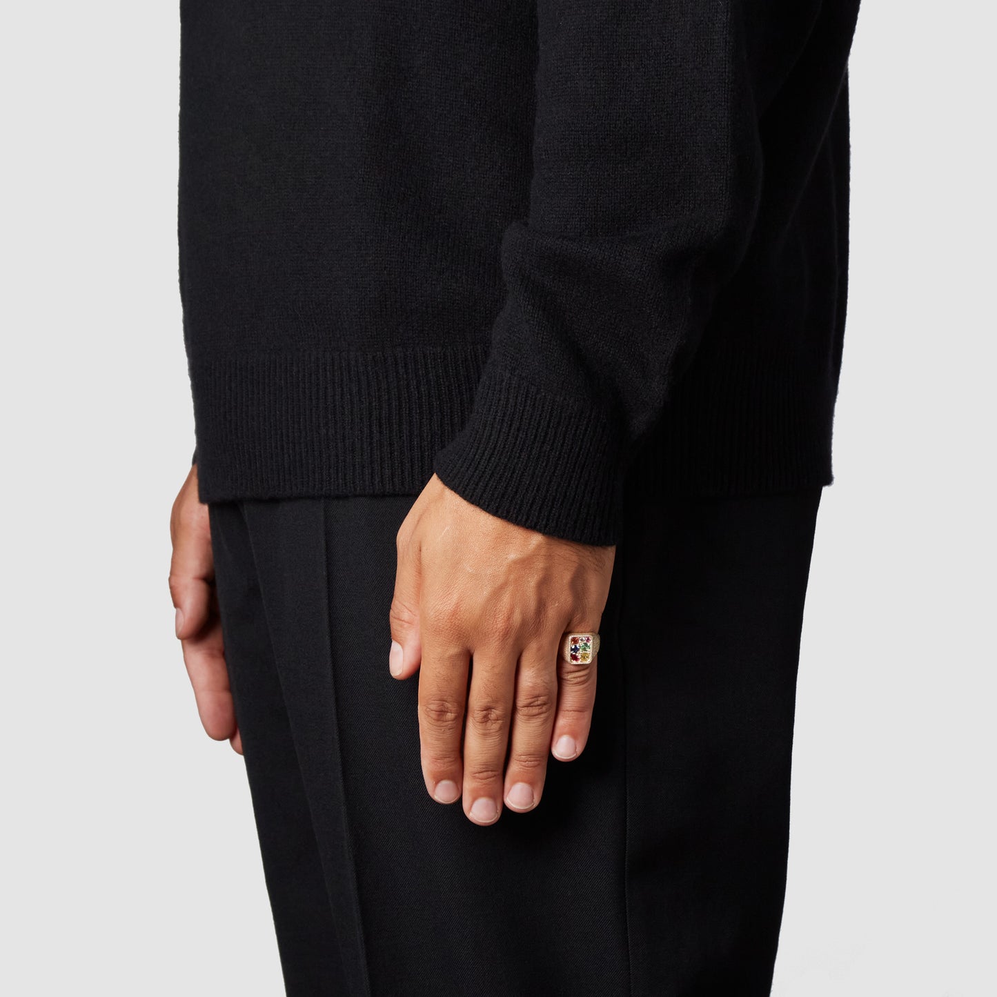 Cottage Garden Signet - Multi - Gold