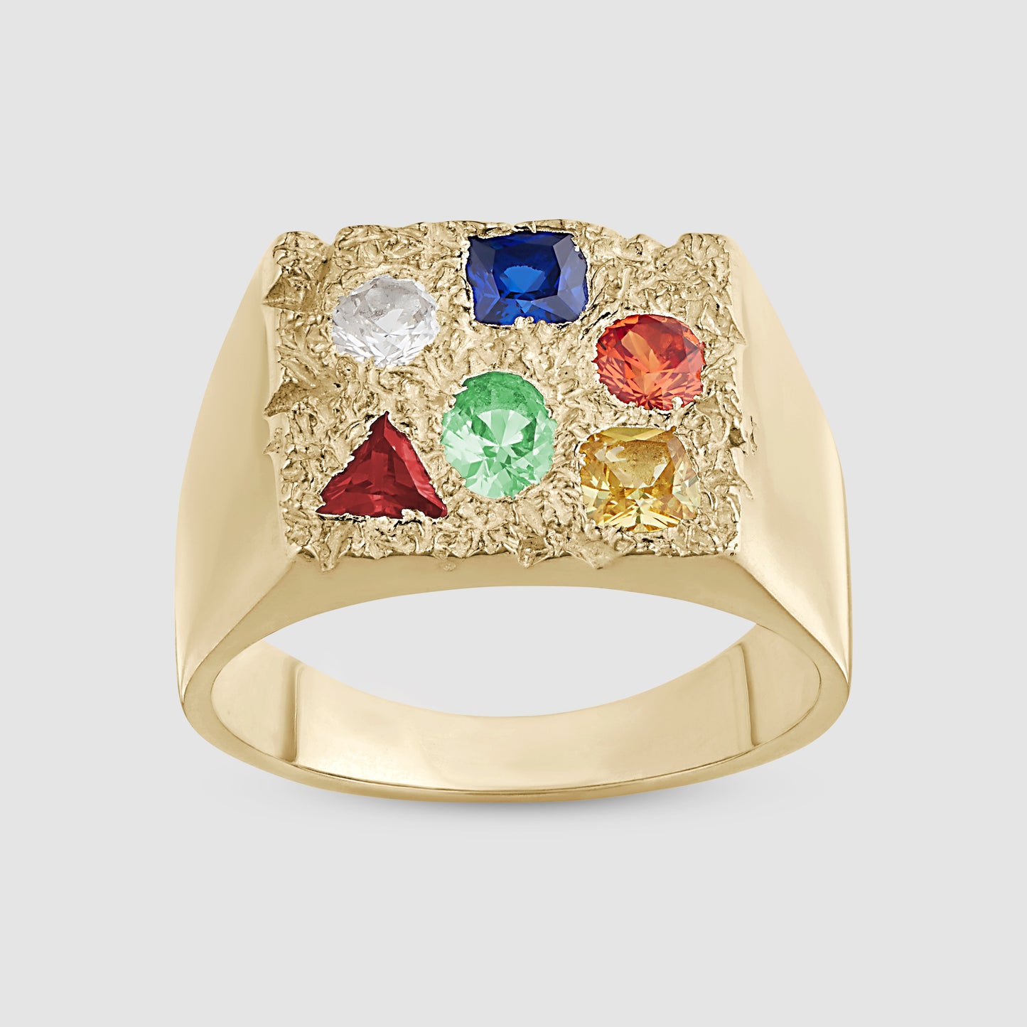 Cottage Rose Garden Signet - Gold