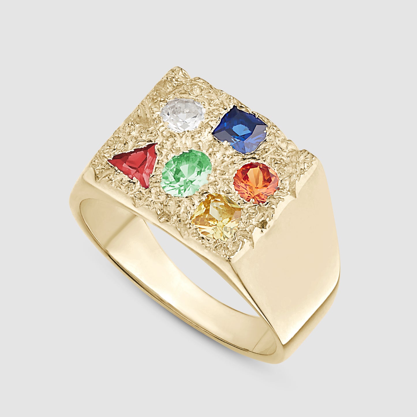 Cottage Rose Garden Signet - Gold