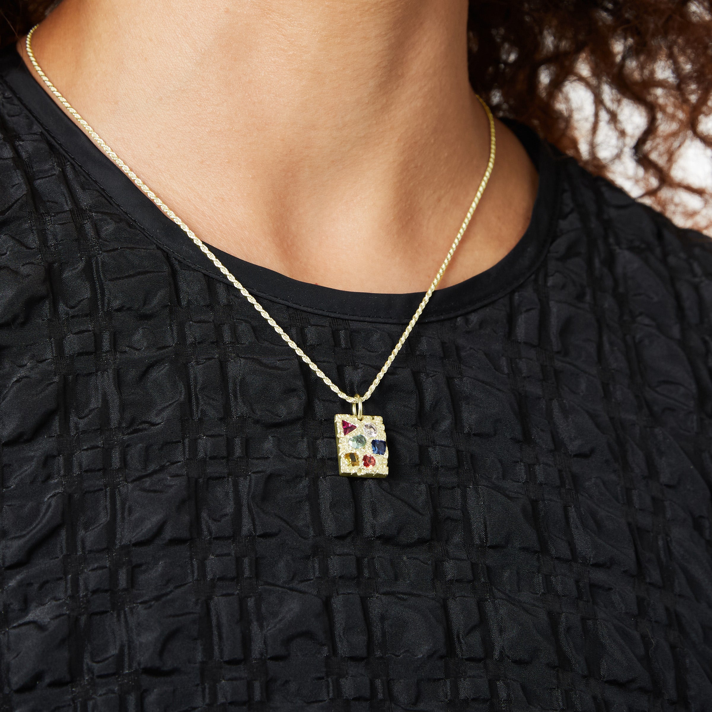 Cottage Rose Garden Pendant