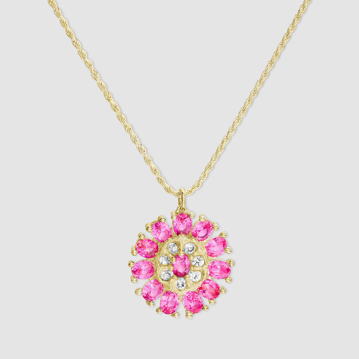 Dorset Dahlia Pendant