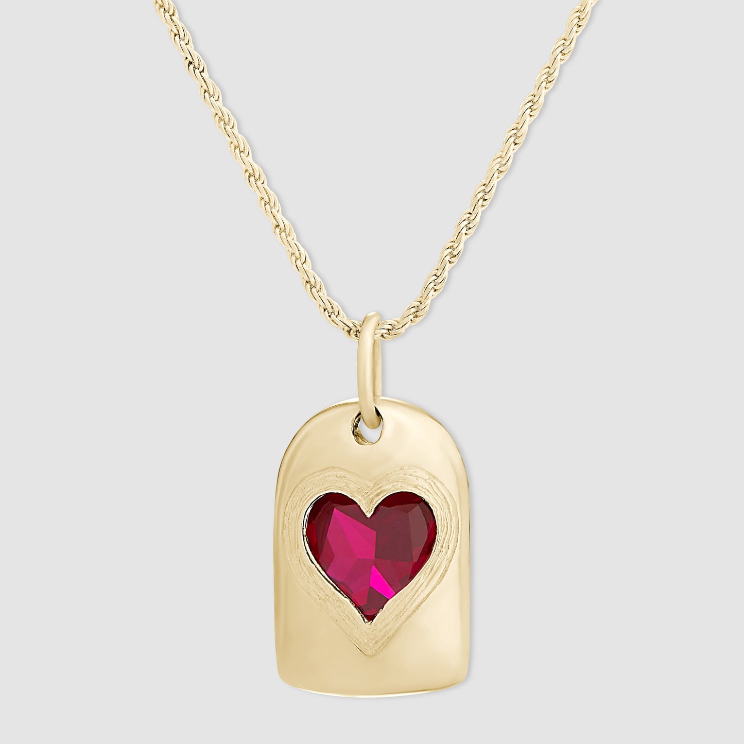 Lovers Pendant - Gold