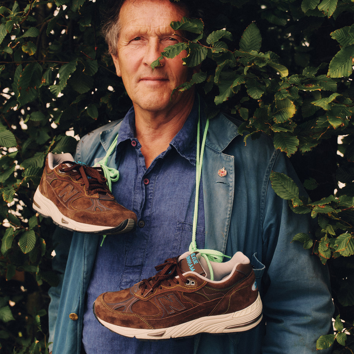BLEUE BURNHAM x NEW BALANCE Made In UK 991v1
