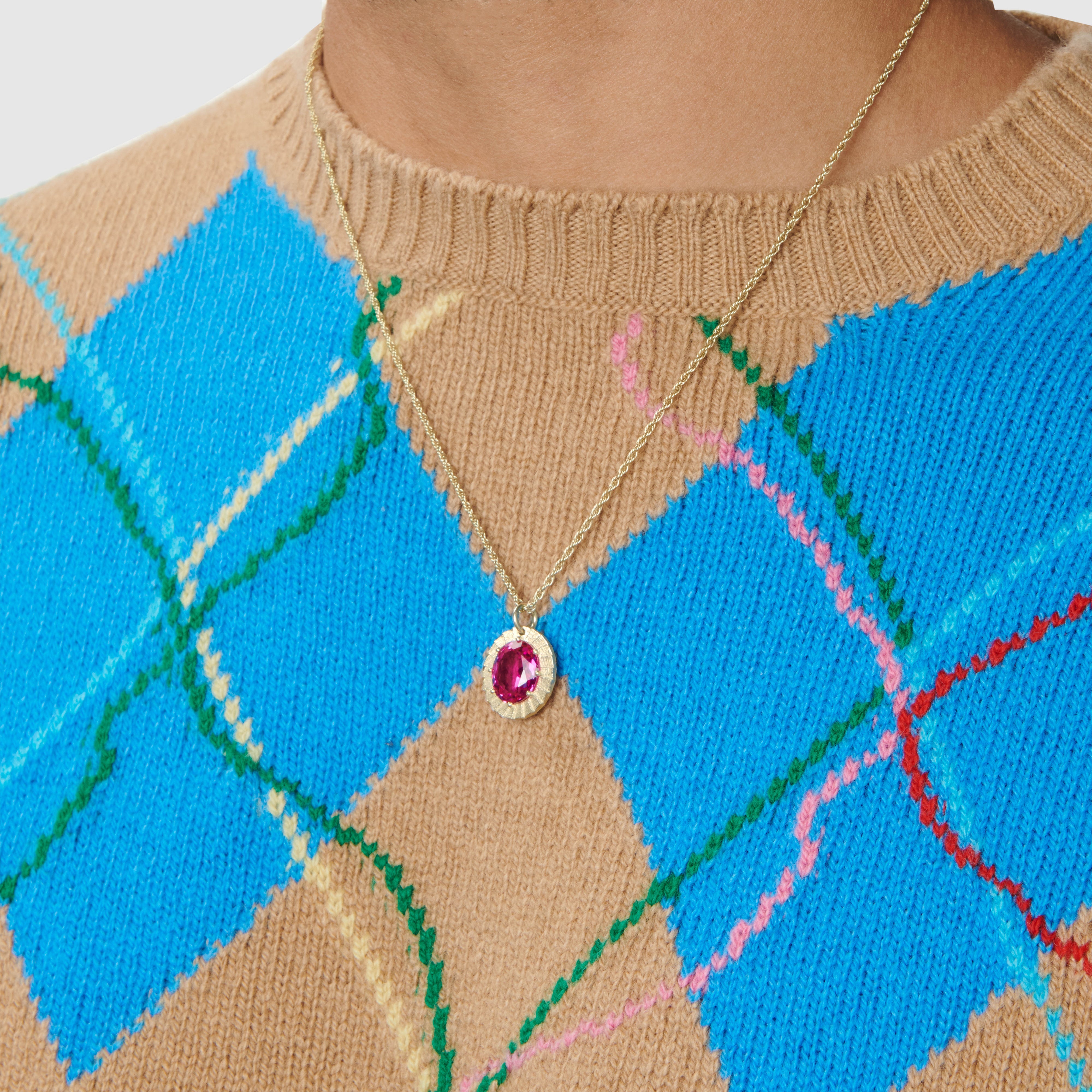 The Pleated Pendant