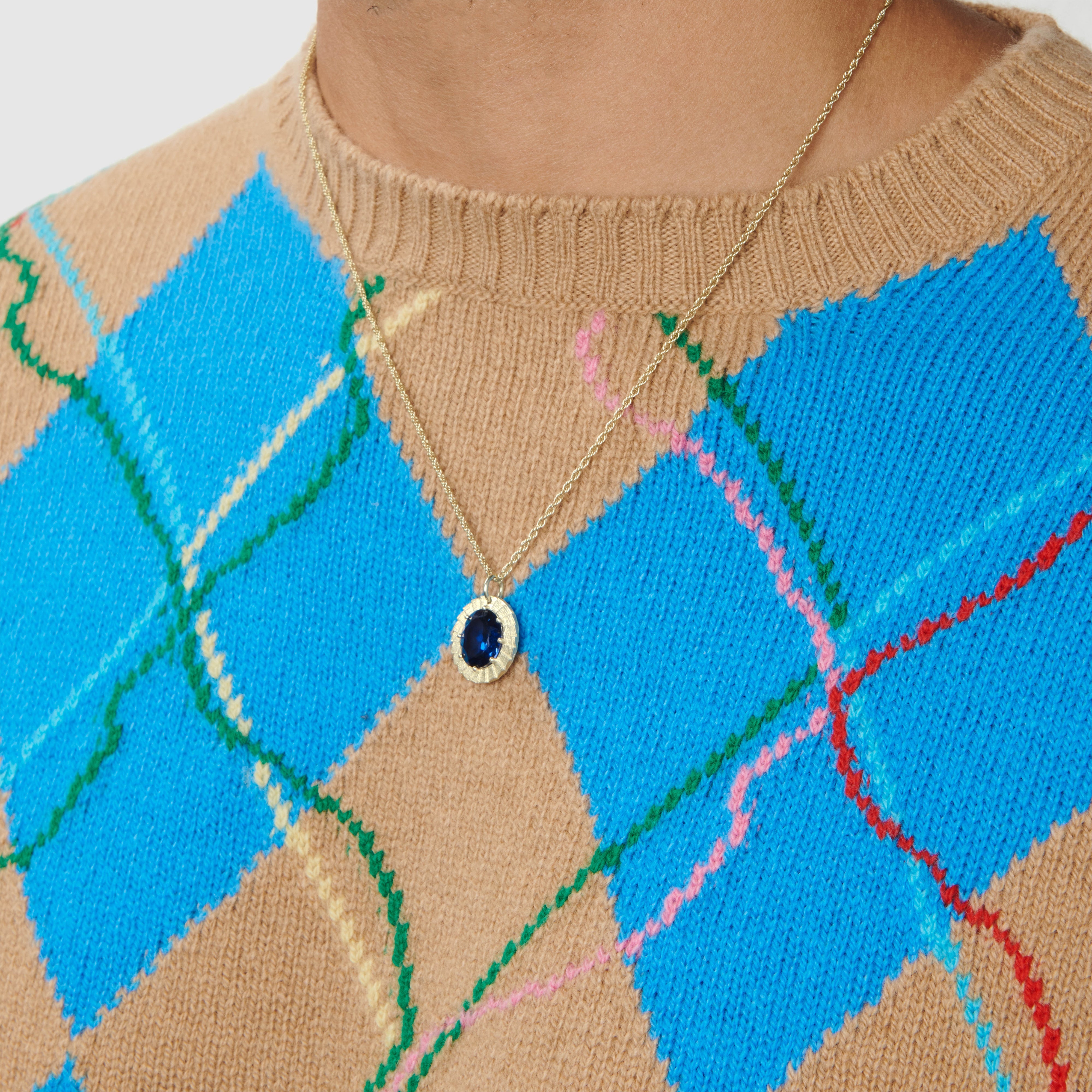 The Pleated Pendant