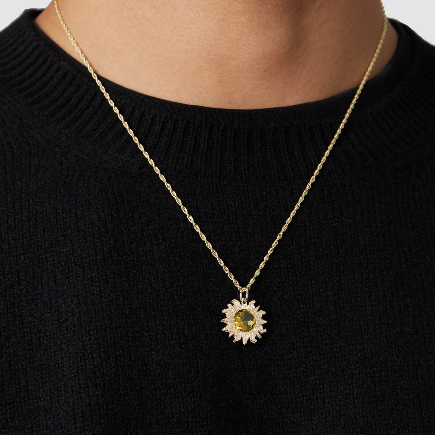 Sun Pendant - Gold