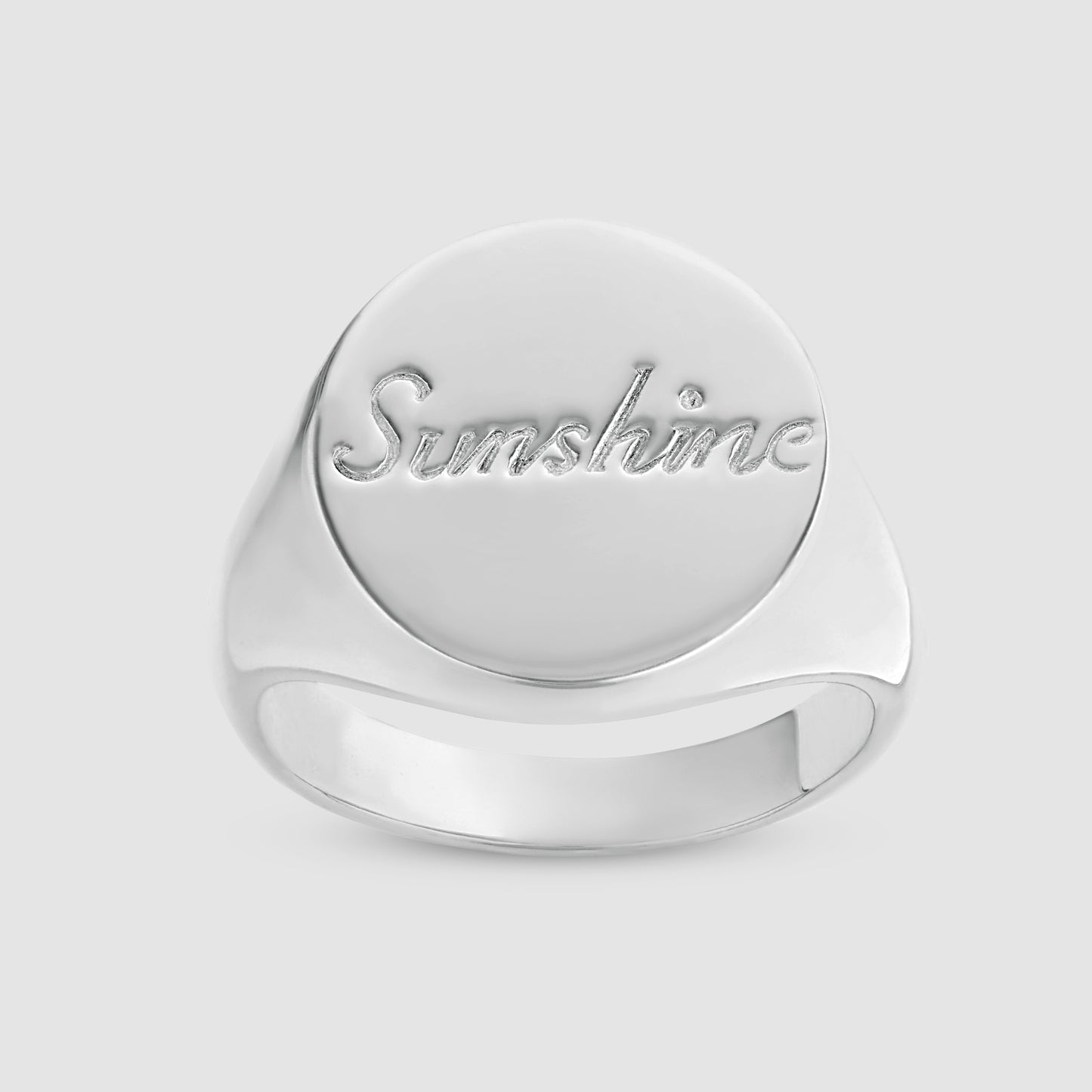 Sunshine Signet - Silver