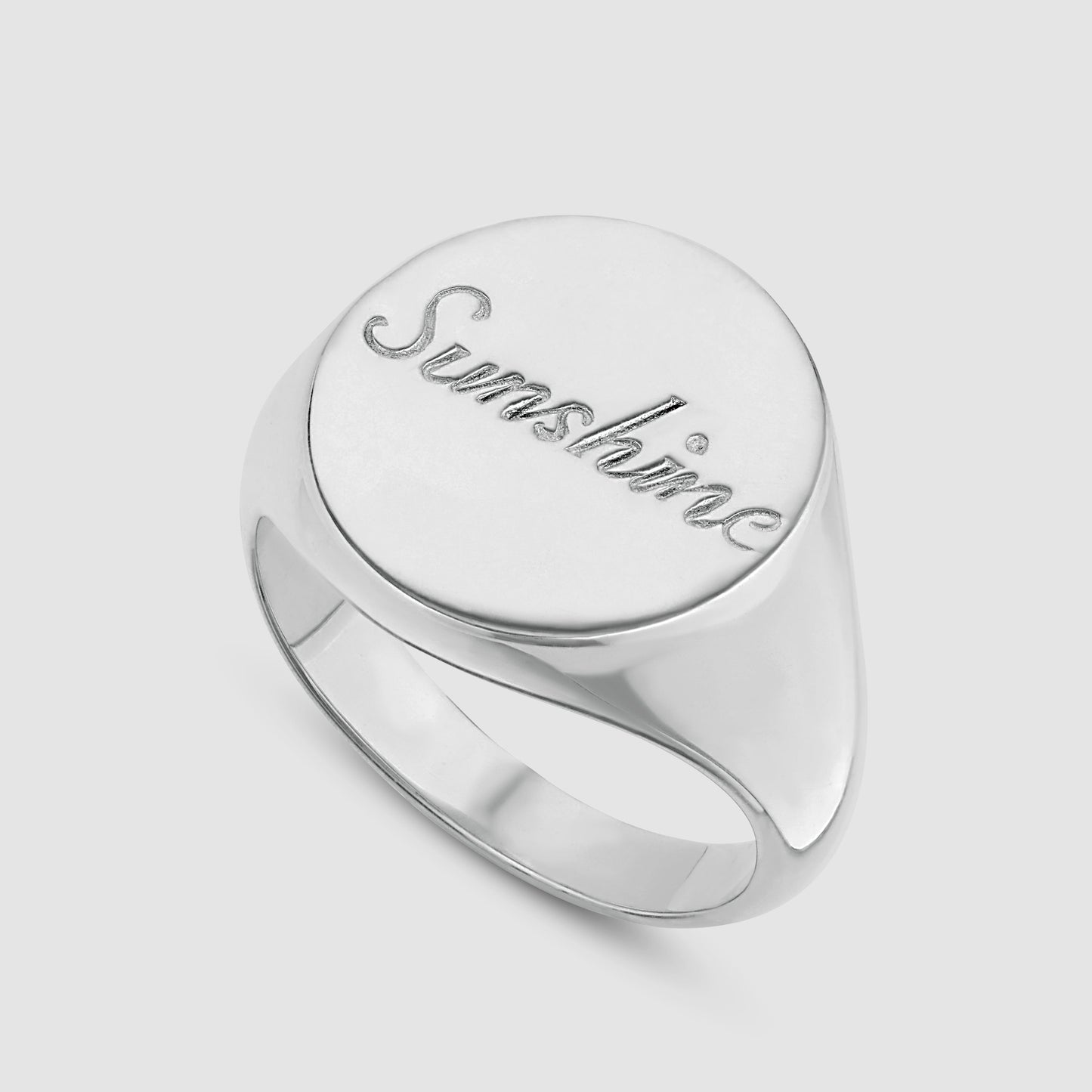 Sunshine Signet - Silver