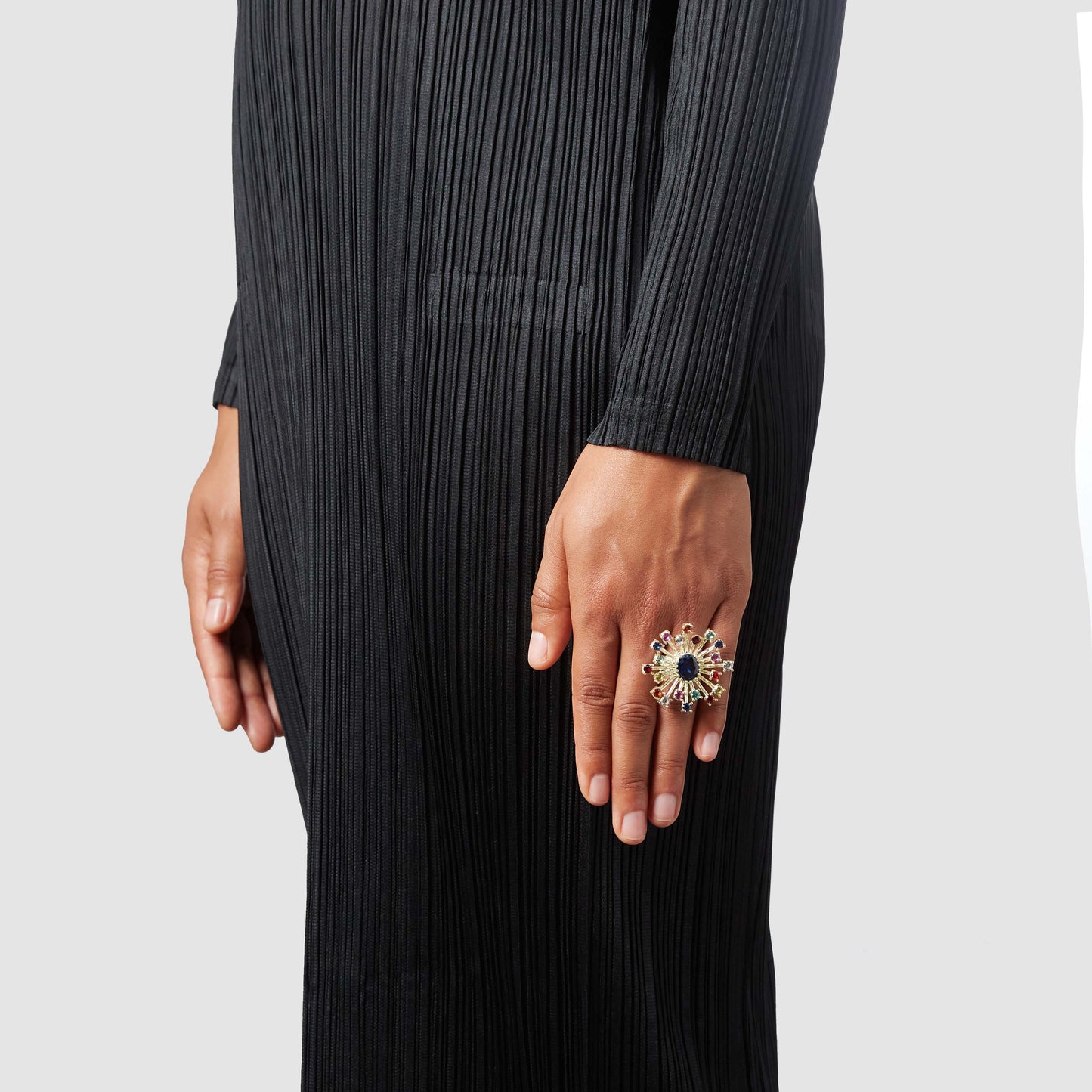 The Universe Is Alive Ring - Gold