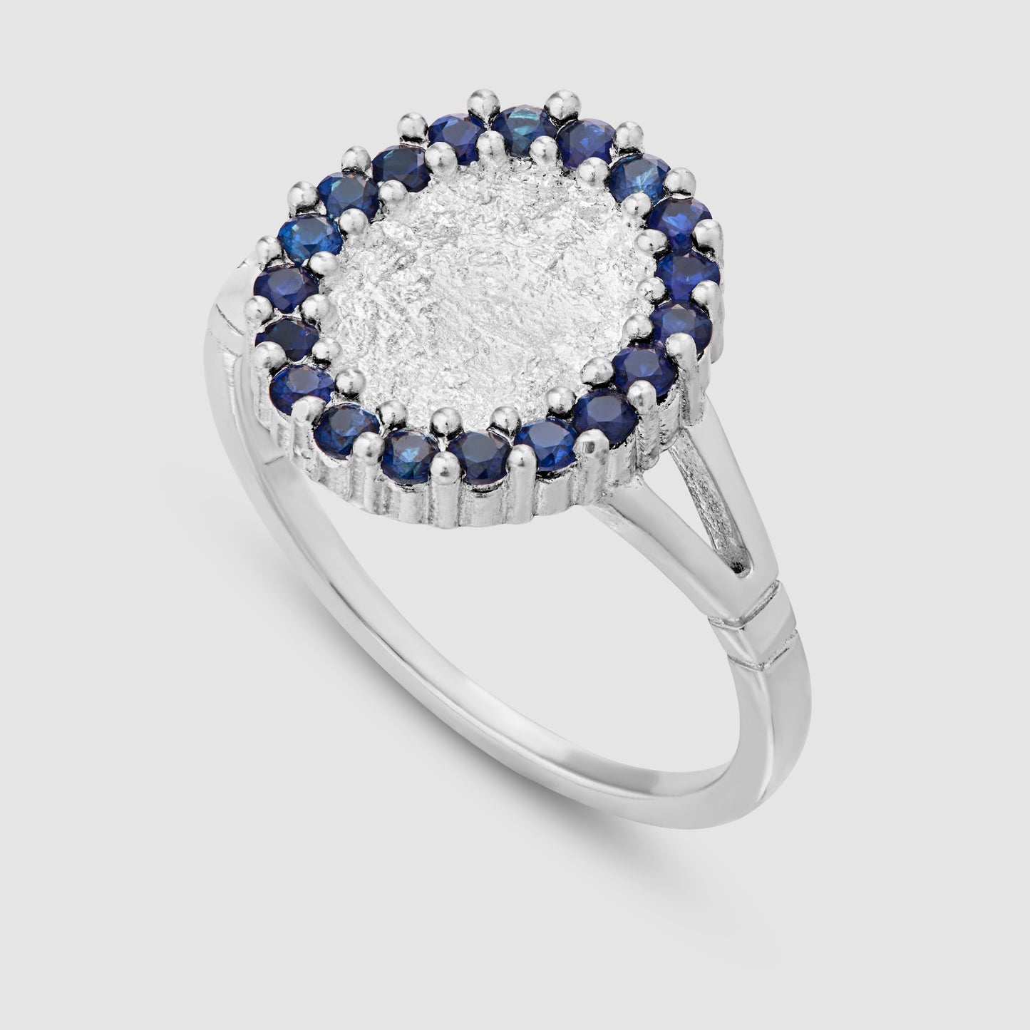 Truth to Nature Ring - Blue - Silver