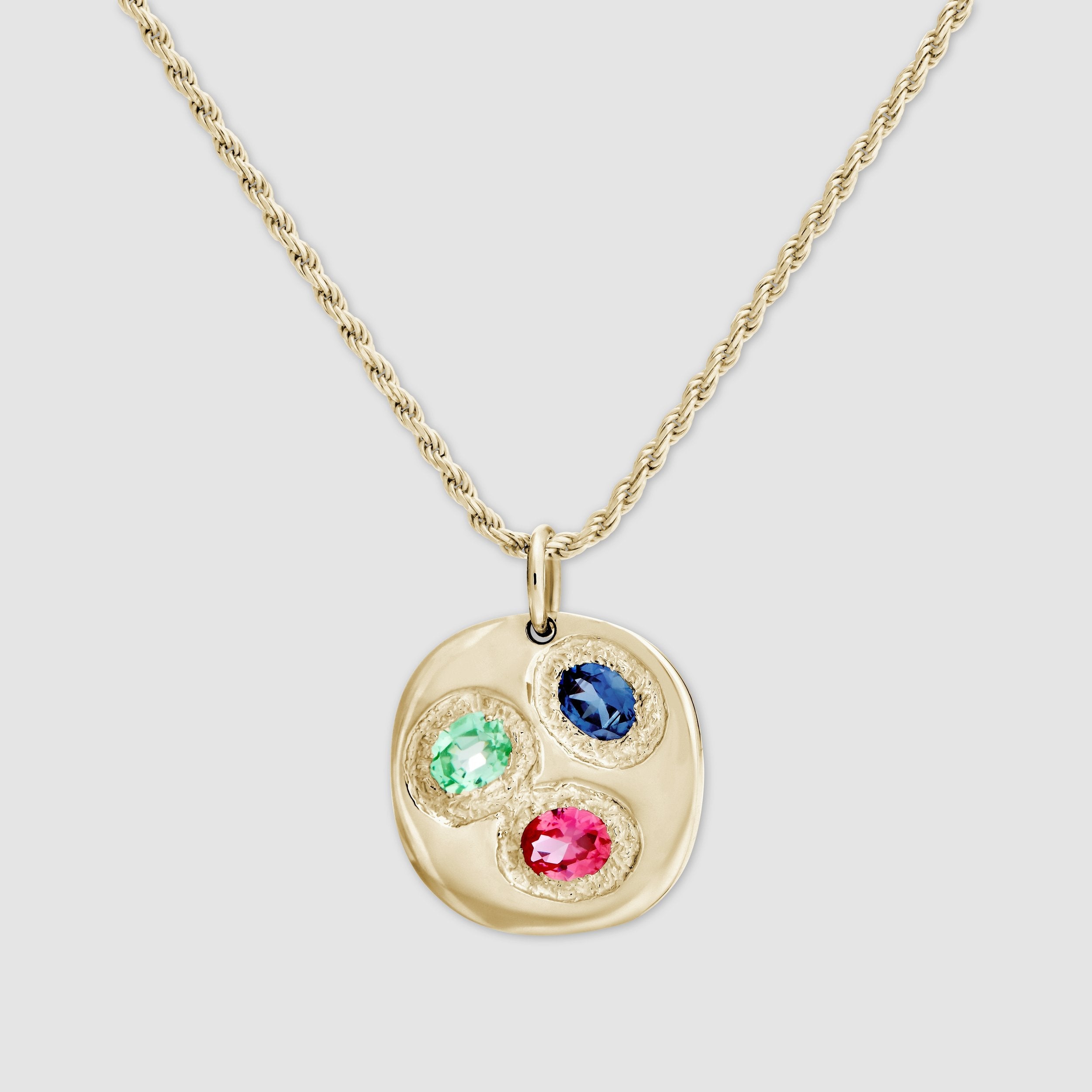 Oval Chloroplast Pendant