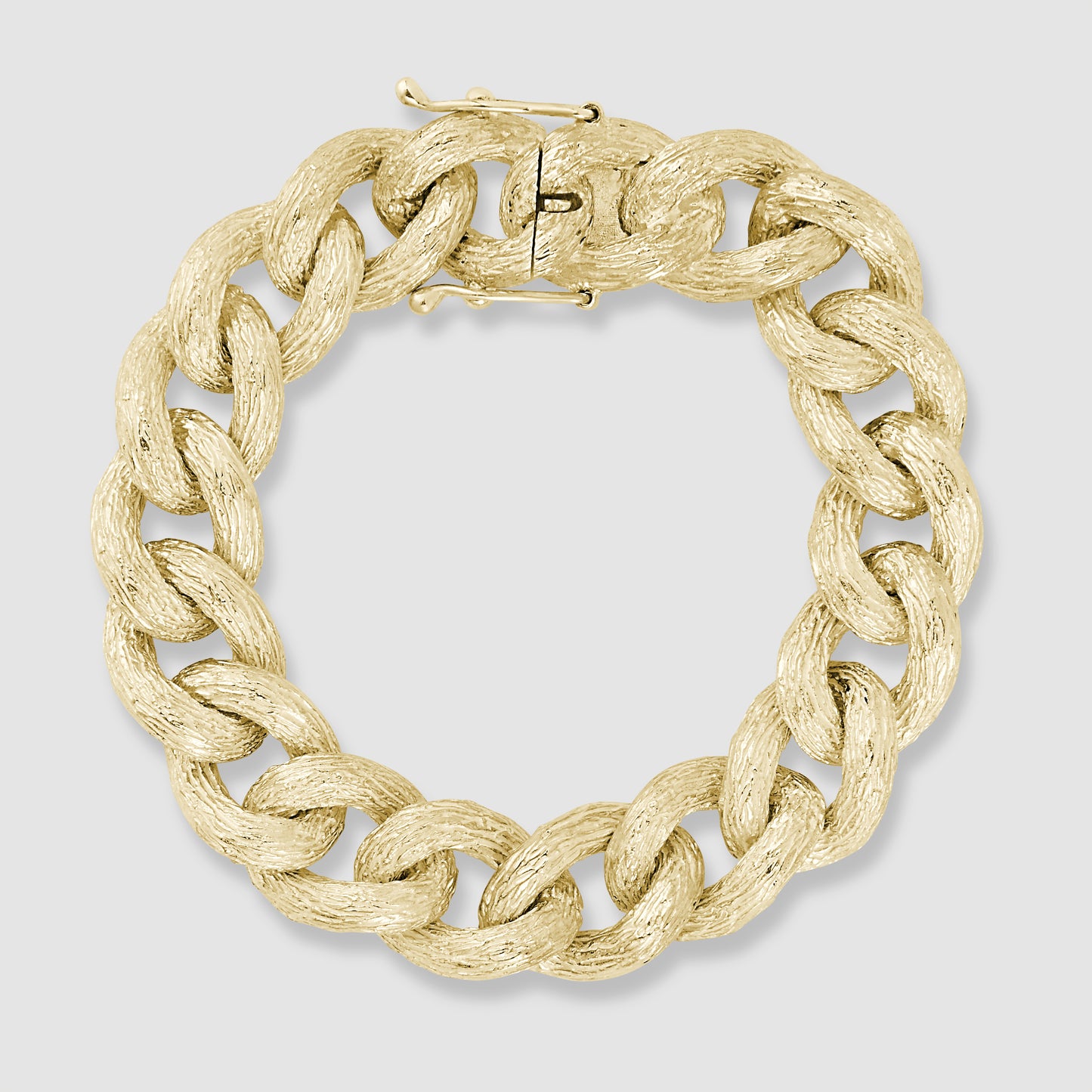 Oak Cuban Bracelet - Gold