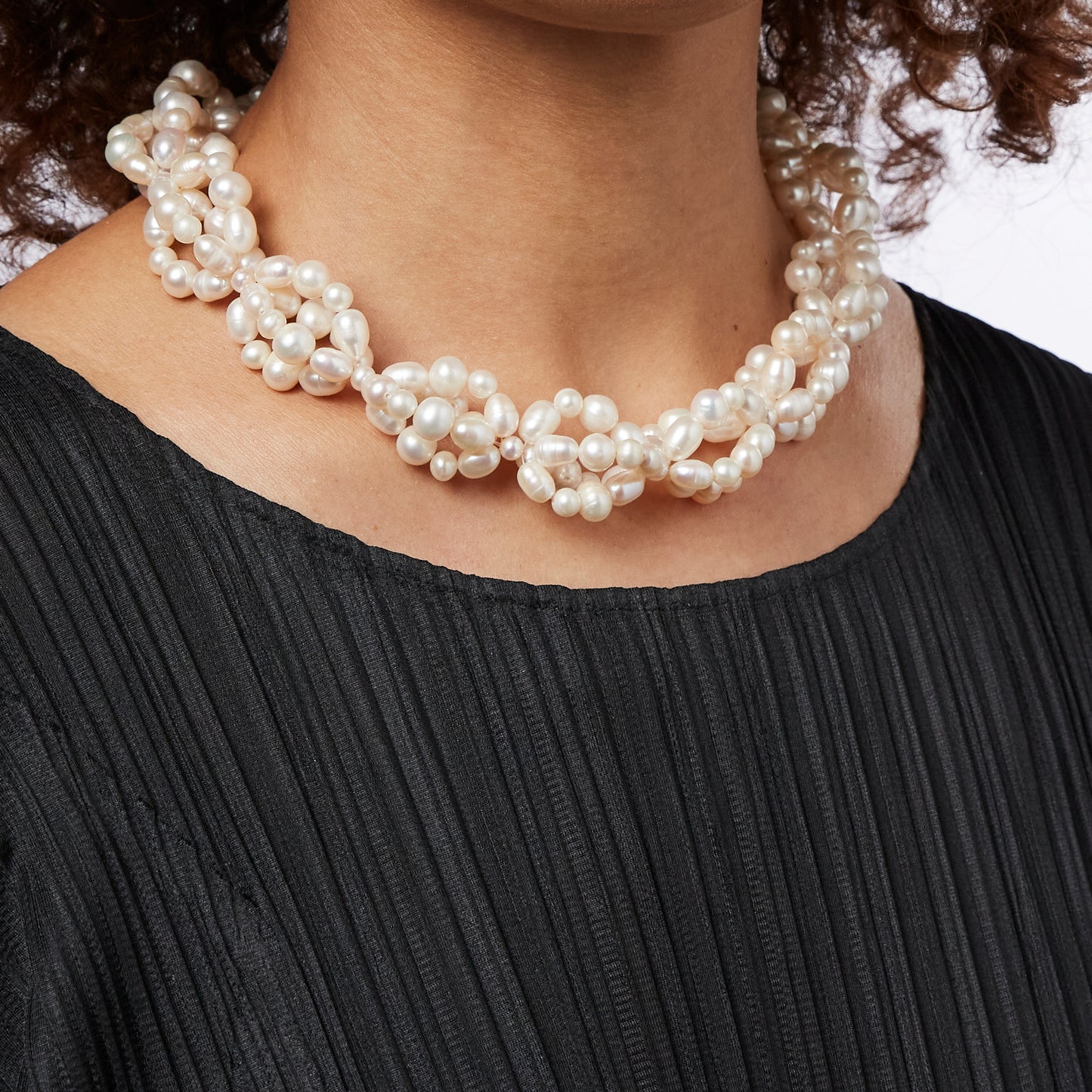 Hanging Pearl Necklace