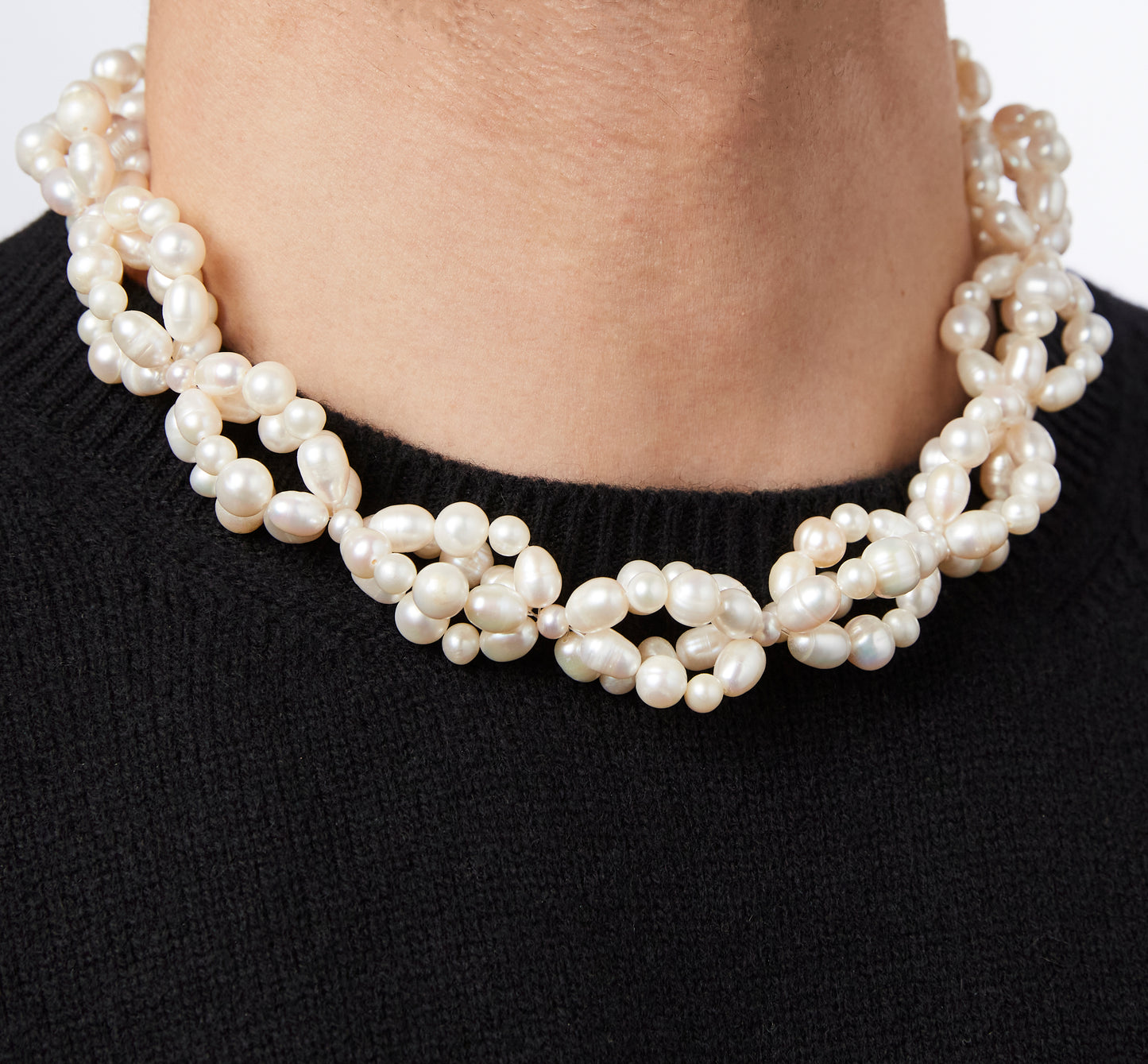 Hanging Pearl Necklace