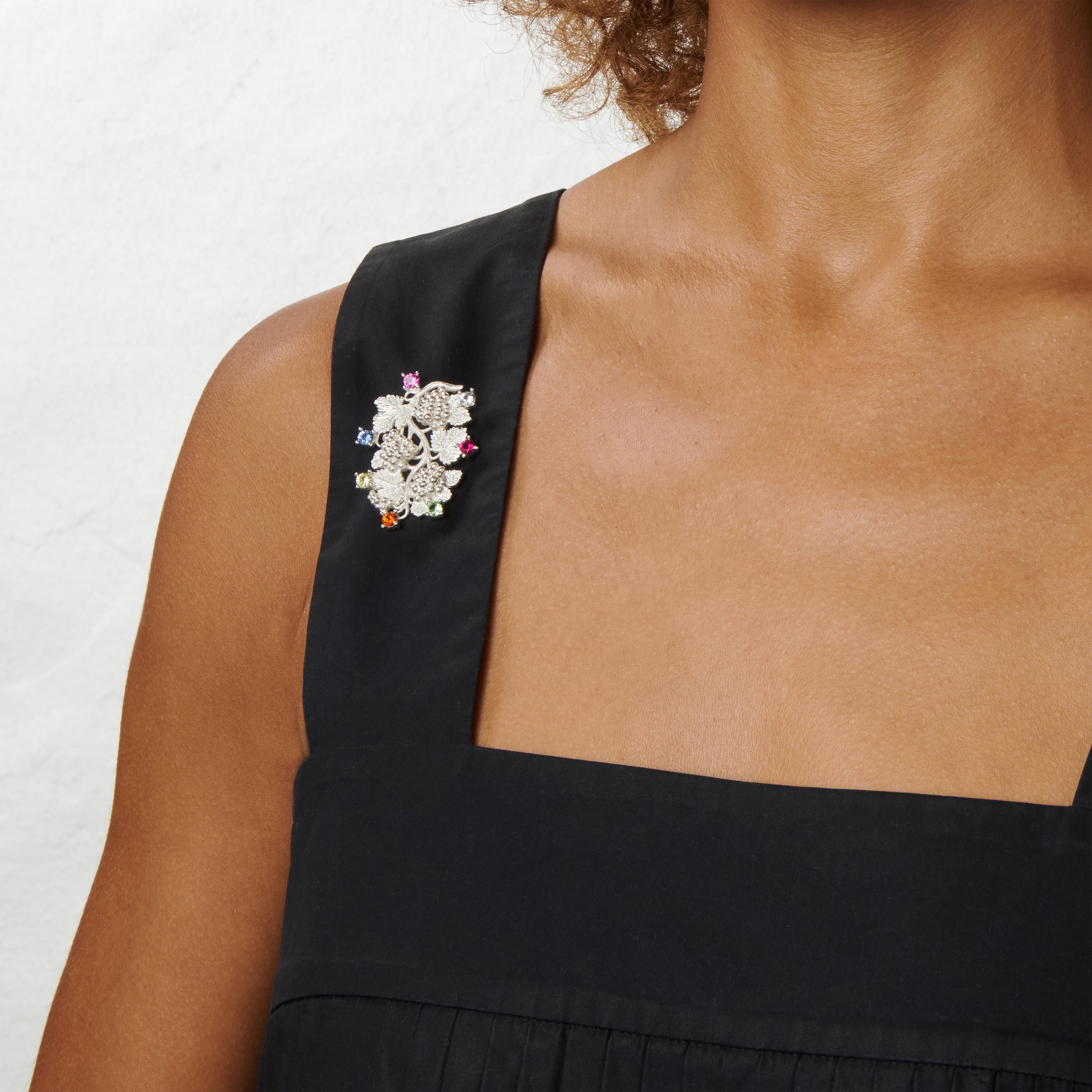 A Grape Brooch