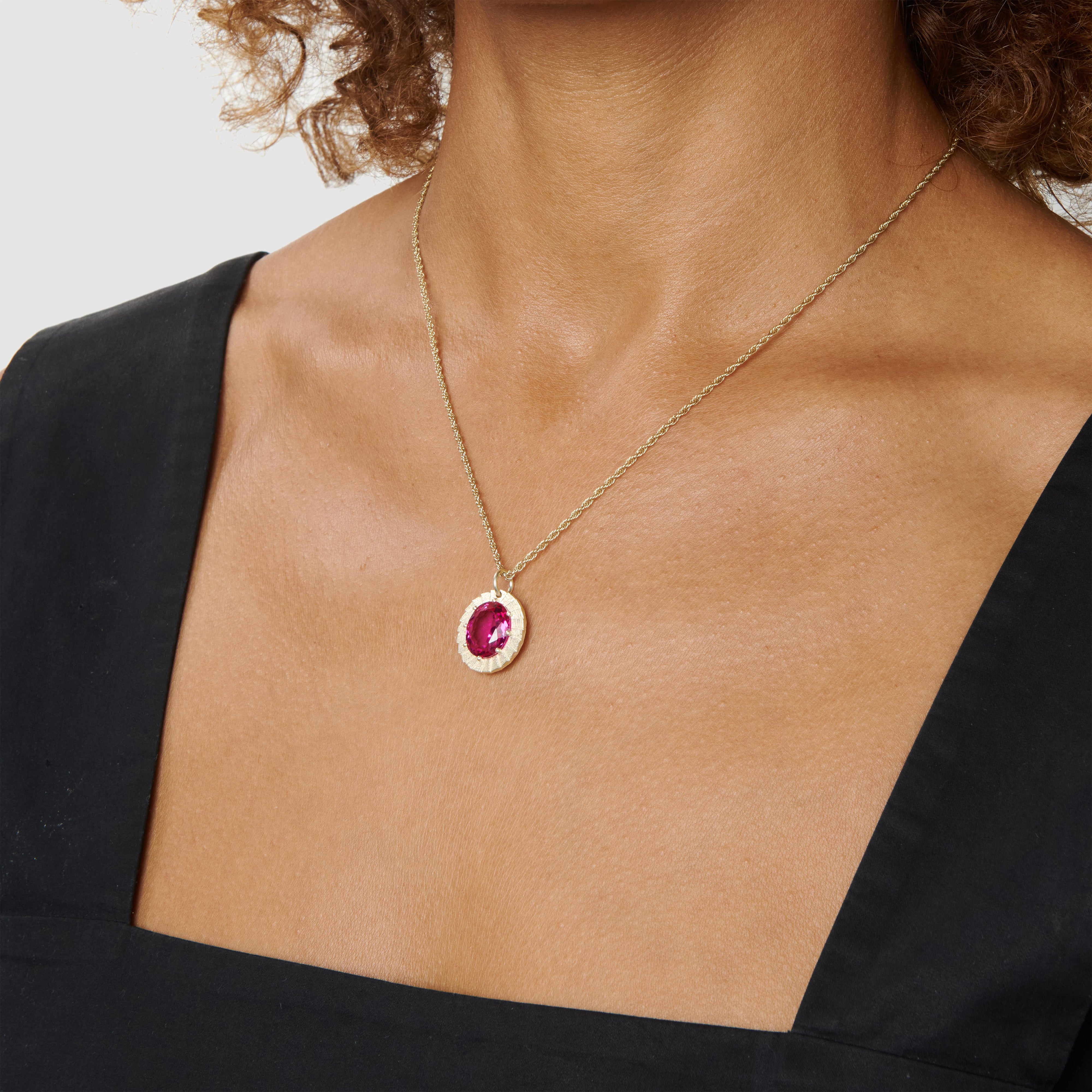 The Pleated Pendant