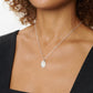 Antique Rose Pendant - Silver