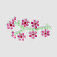 Cherry Blossom Brooch - Silver