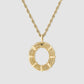 Bound Willow Pendant - Gold