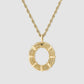 Bound Willow Pendant - Gold