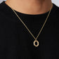 Bound Willow Pendant - Gold