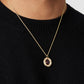 Bound Willow Pendant - Red - Gold