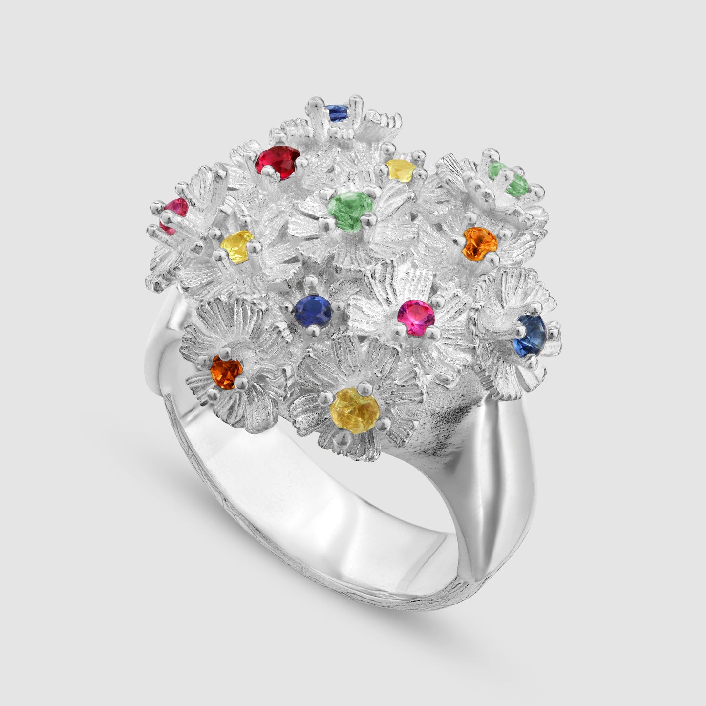 The Bouquet Signet - Silver
