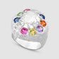 The Burnham Signet - Multi - Silver