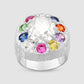 The Burnham Signet - Multi - Silver