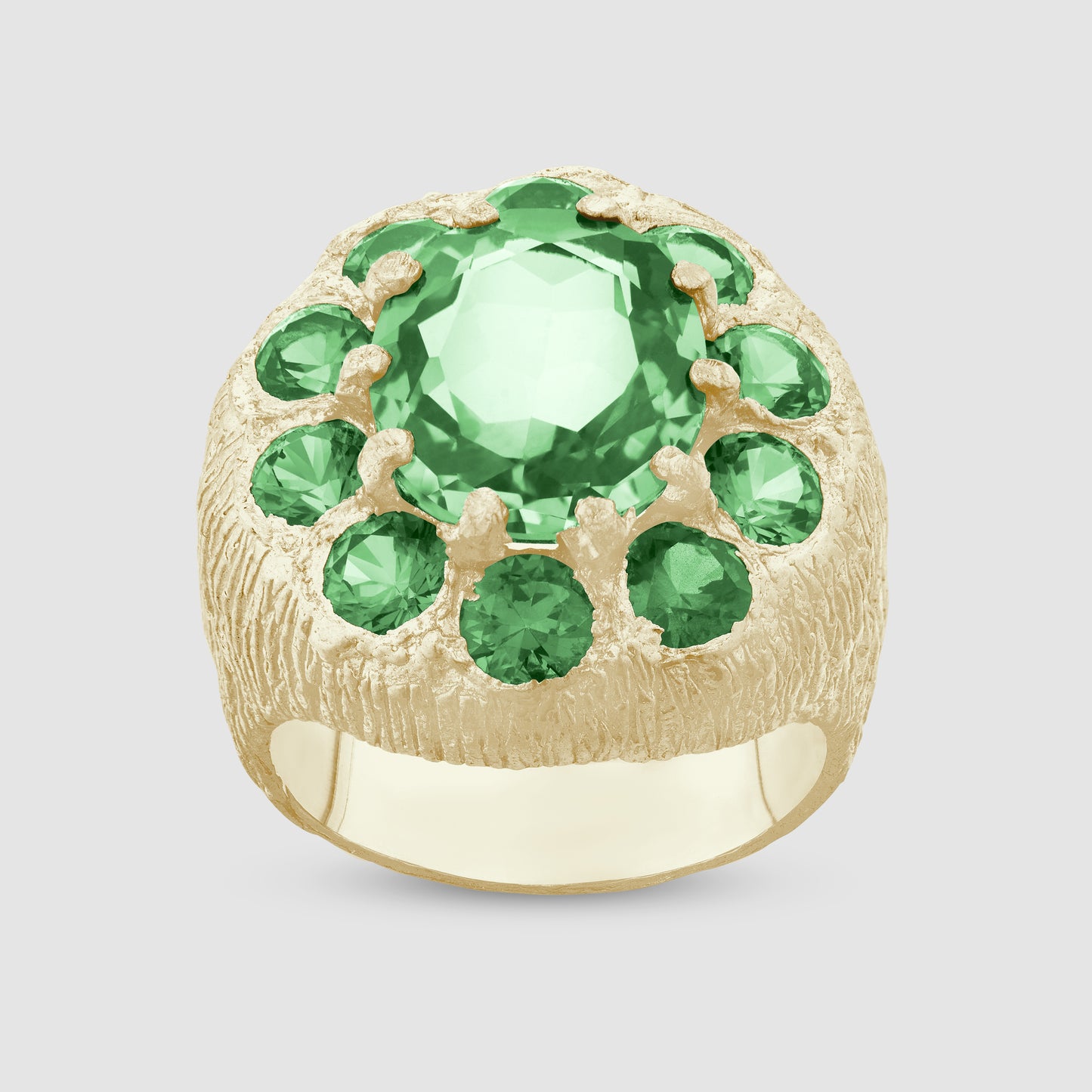 The Burnham Signet - Green - Gold