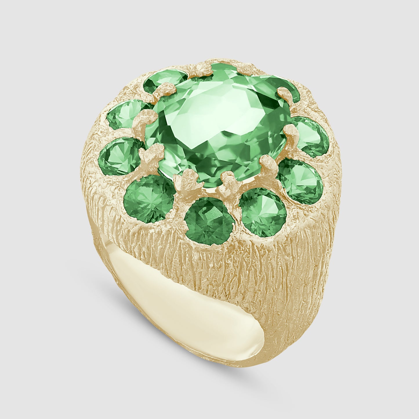 The Burnham Signet - Green - Gold