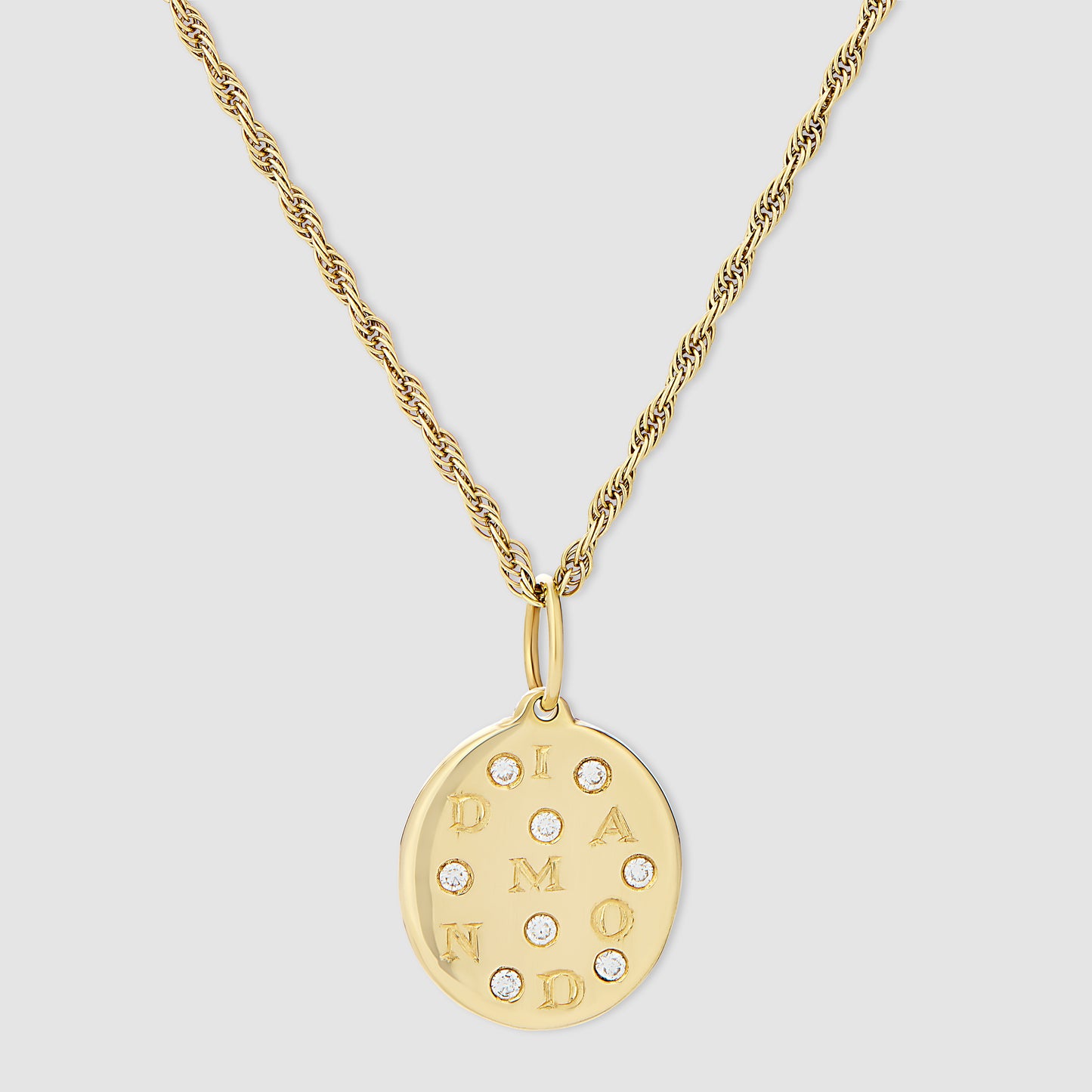 Diamond Pendant - Gold