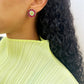 Dorset Dahlia Earrings - Silver