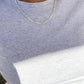 Ashdown Oak Stem Necklace - Silver