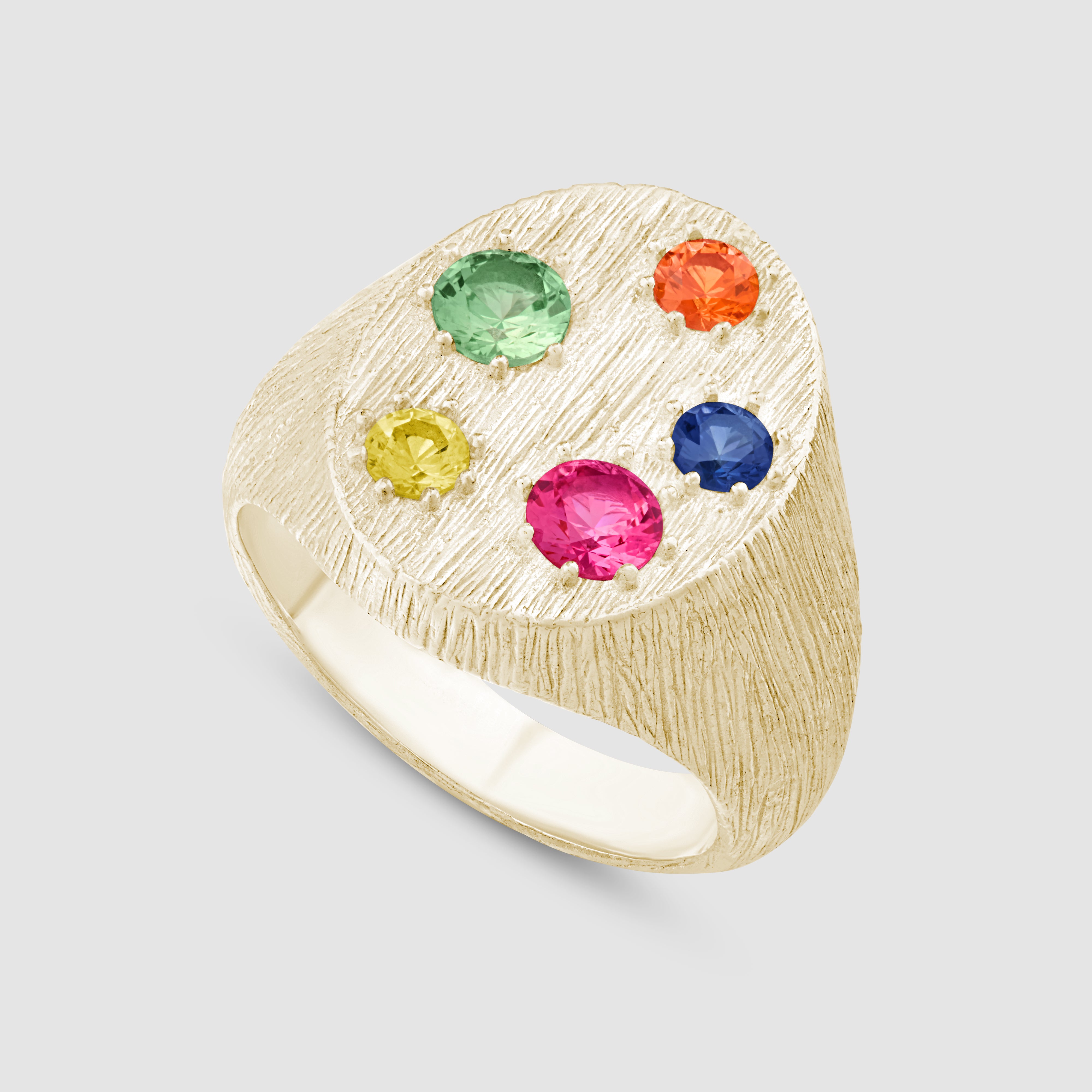 Floral Border Ring