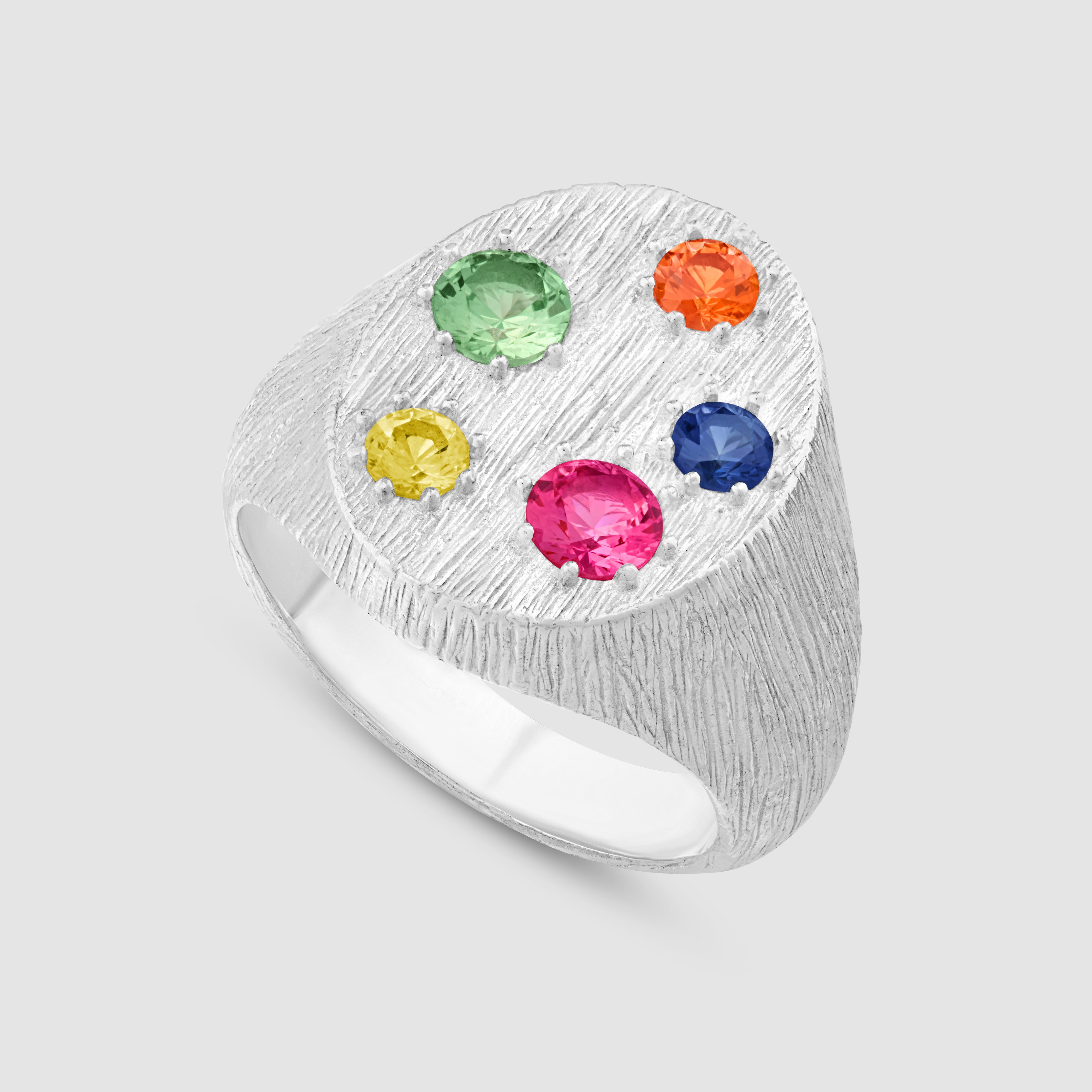 Floral Border Ring