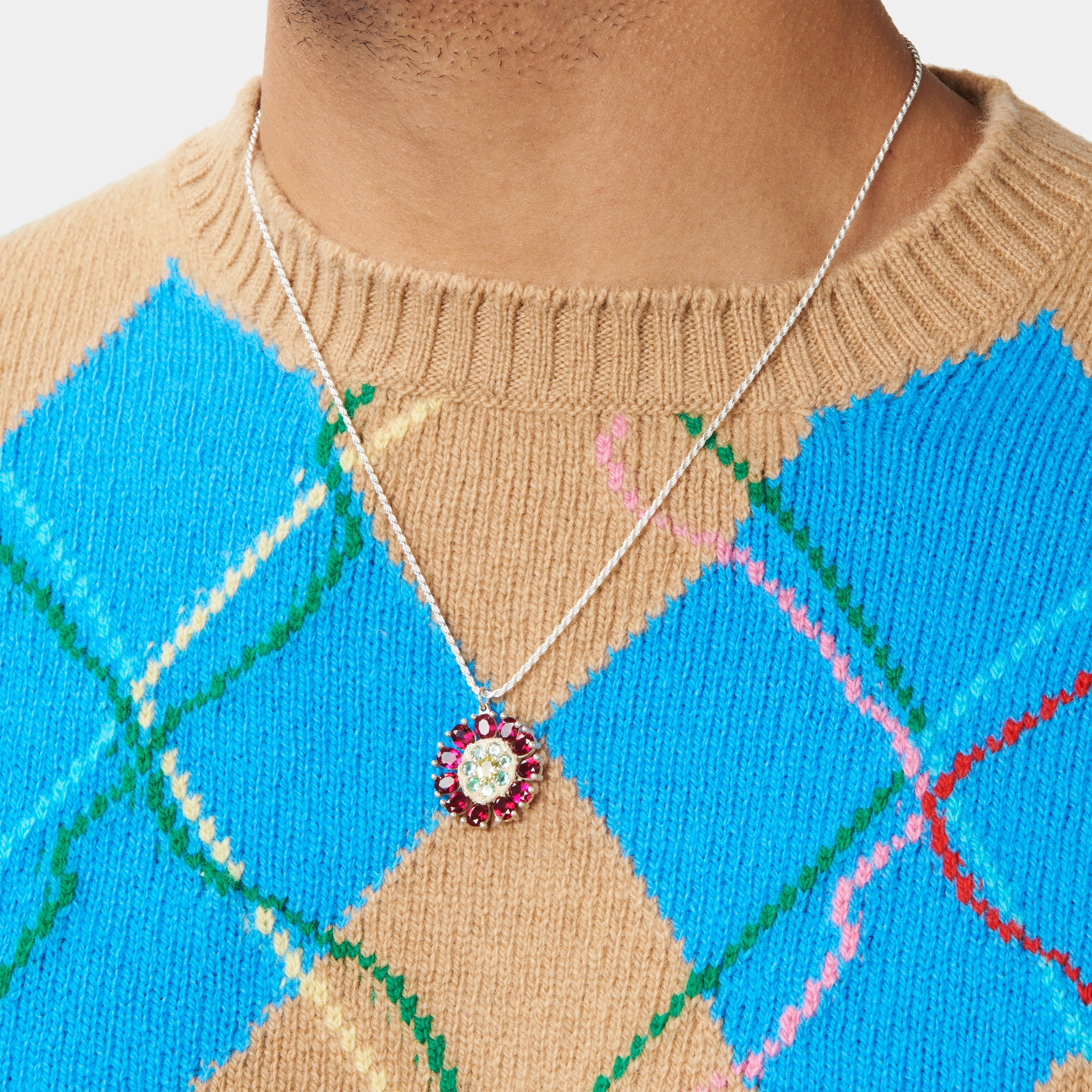 Dorset Dahlia Pendant