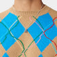 Basket Pendant - Blue - Silver