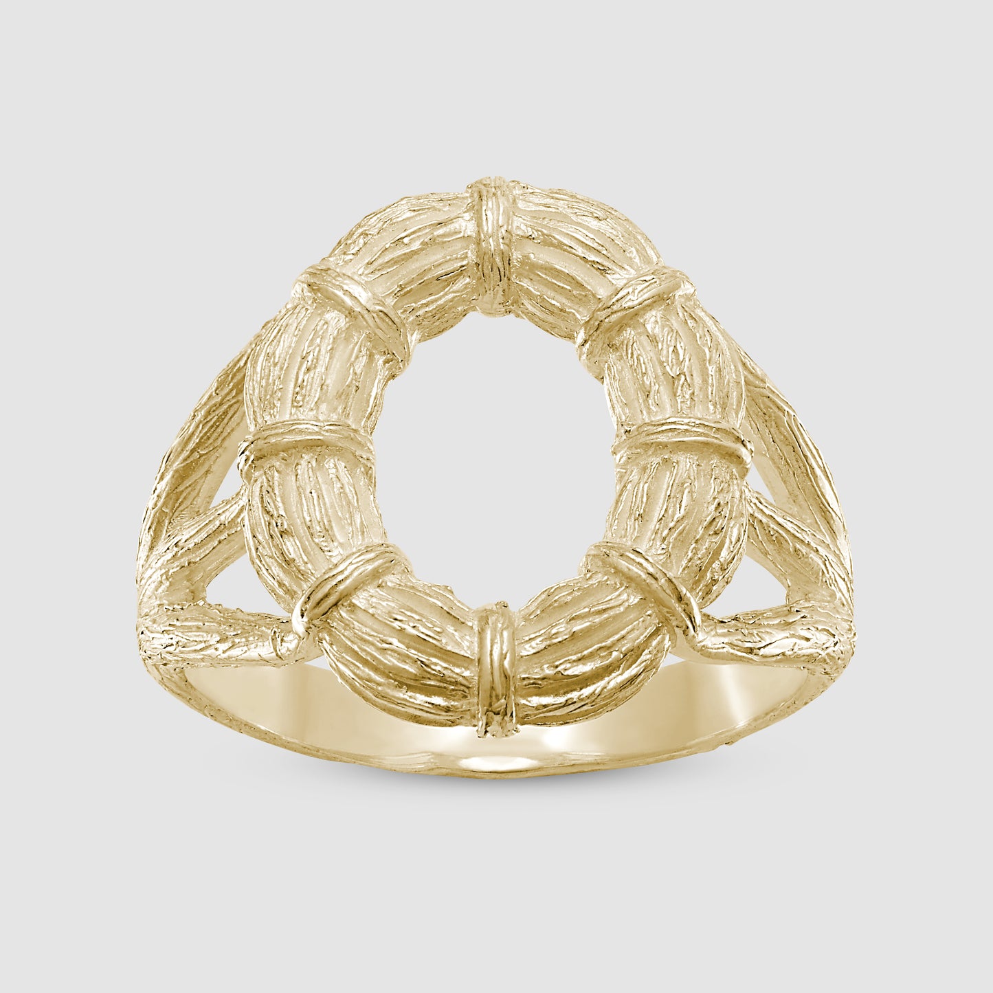 Mini British Willow Ring - Gold