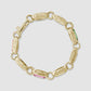 The Rose Bracelet - Gold - Multi